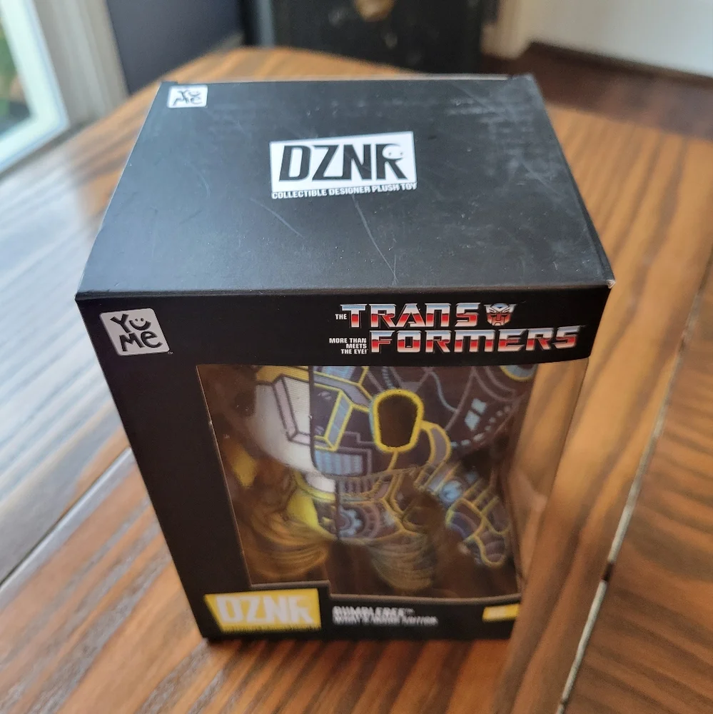 NIB -- Transformers Bumblebee Collectible Action Plush